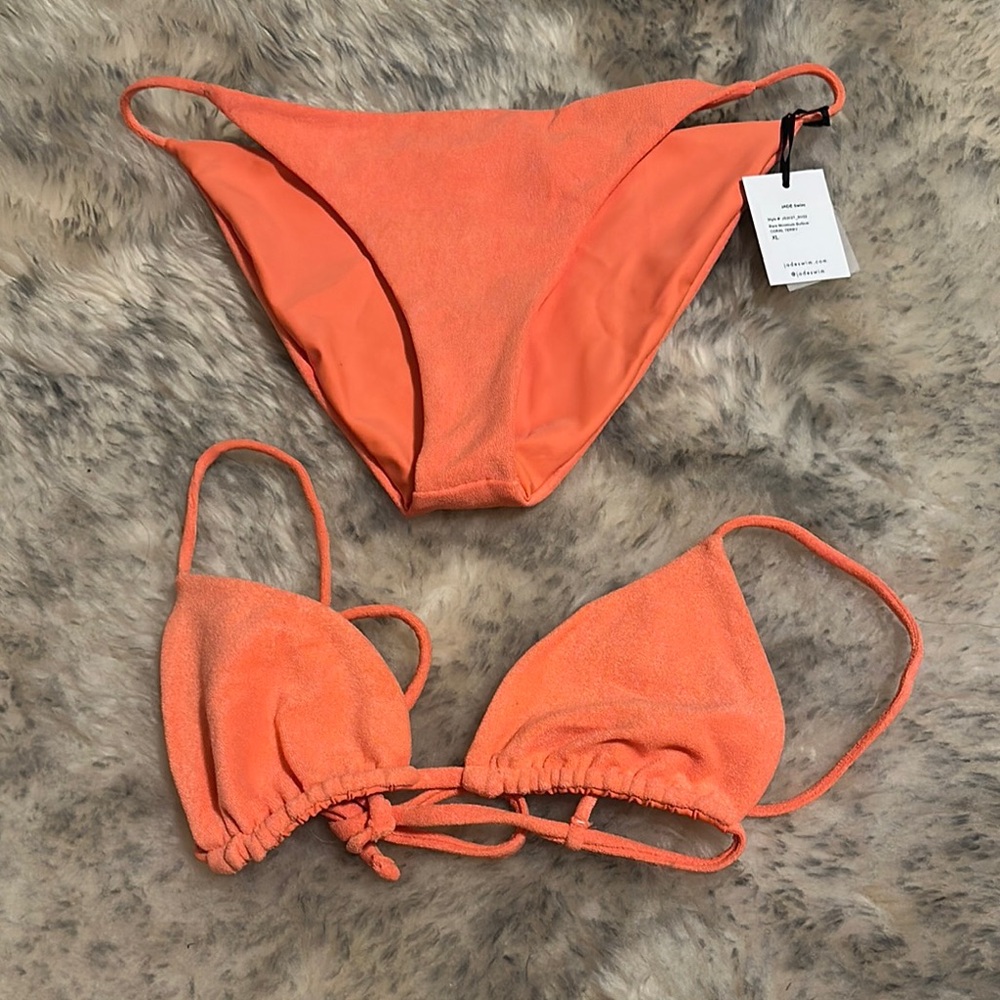 Jade Swim Orange Bikini Set